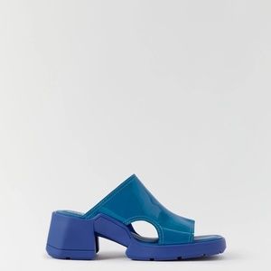 Miista Tawny Blue Mules - US 8.5 EUR 39